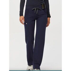 Figs Kade Cargo Scrub Pants in Navy Size XL Petite